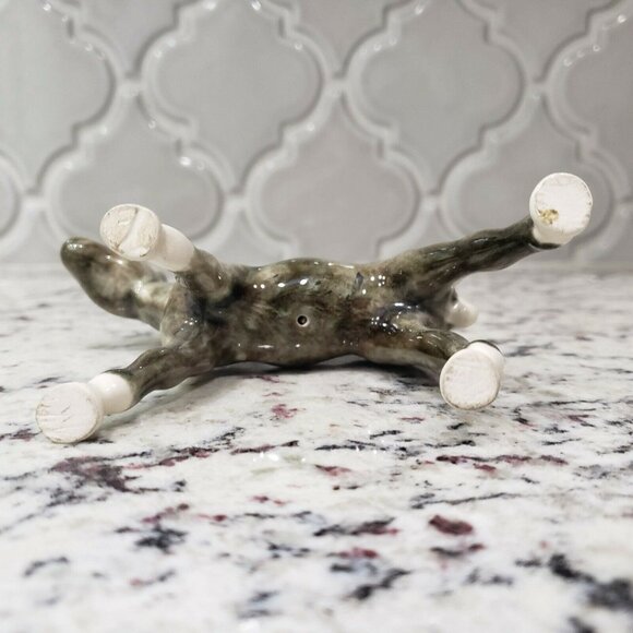 Dorothy Kindell Horse Small Grey Foal Figurine CA Pottery RARE HTF - Picture 5 of 7